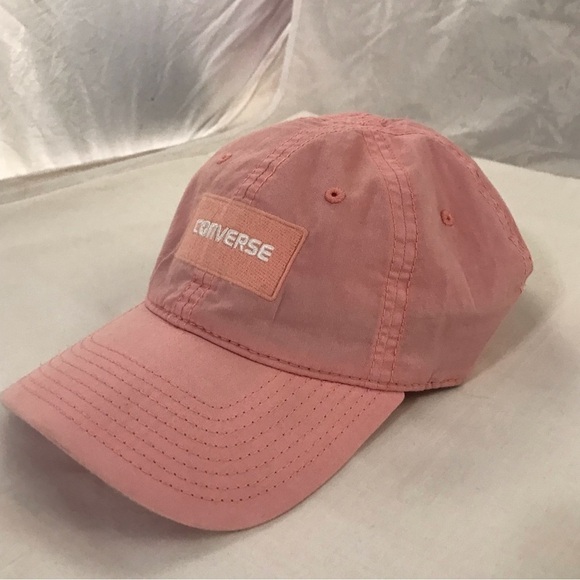 Converse Woman's Pink Adjustable Clasp Ball Cap - Picture 11 of 14